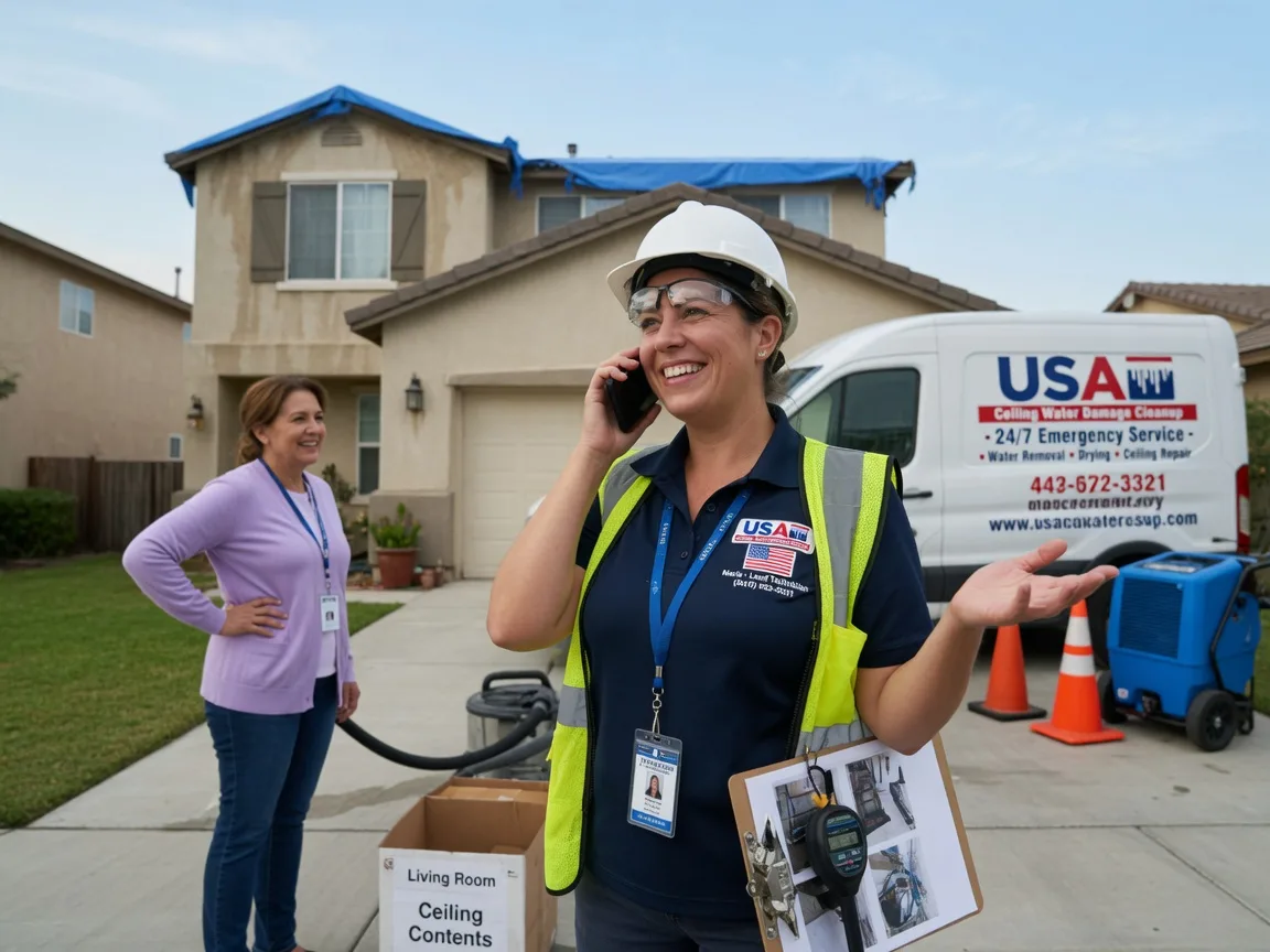 Ceiling Water Damage Restoration Laddonia, MO FAQs
